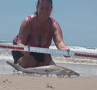Just Bitten Shark Fishing Team - Lynsay Lewis