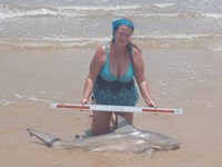 Just Bitten Shark Fishing Team - Lynsay Lewis