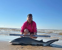 Just Bitten Shark Fishing Team - Katie  Dickey