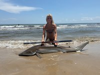 FISH ON CUSTOM LEADERS - Kiah Diaz