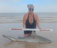 Just Bitten Shark Fishing Team - Lynsay Lewis