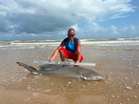 Just Bitten Shark Fishing Team - James Dickey