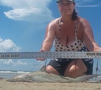 Just Bitten Shark Fishing Team - Lynsay Lewis