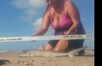 Just Bitten Shark Fishing Team - Lynsay Lewis